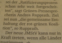 Auschnitt "Ruhr-Nachrichten" vom 03.12.2010