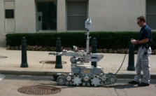 Ein Roboter eines ähnlichen Typs wurde in Dallas mit dem Sprengsatz versehen. Foto: CC-BY 2.0 Jay Tamboli