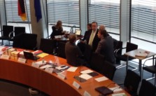 Europasaal vor der Sitzung.