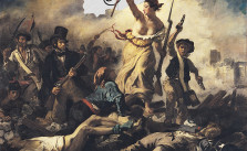 Creative Commons führt das Volk. Bild: Eugène Delacroix. Bearbeitung: Ju gatsu mikka. Lizenz: Creative Commons BY-SA 3.0.