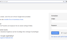 Bei Google anmelden