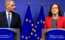 US-Justizminister Holder und EU-Justizkommissarin Malmström.