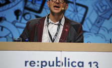 Cory Doctorow auf der re:publica 13 - CC BY-SA 2.0 via flickr/re-publica
