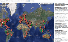 #egypt, #jan25 Tweetmap_1296233828676