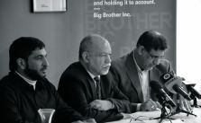 Privacy International und Bahrain Watch bei der Strafanzeige gegen Gamma.