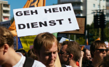 Geh Heim Dienst! Bild: Marcus Sümnick. Lizenz: Creative Commons BY-SA 2.0.