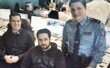 Das "Social Media Team" der Frankfurter Polizei.