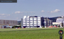 Wavecom-Firmensitz mit Dachantennen - via GoogleStreetView