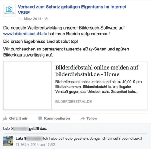 Der Anwalt ist beeindruckt von seinem Mandanten.