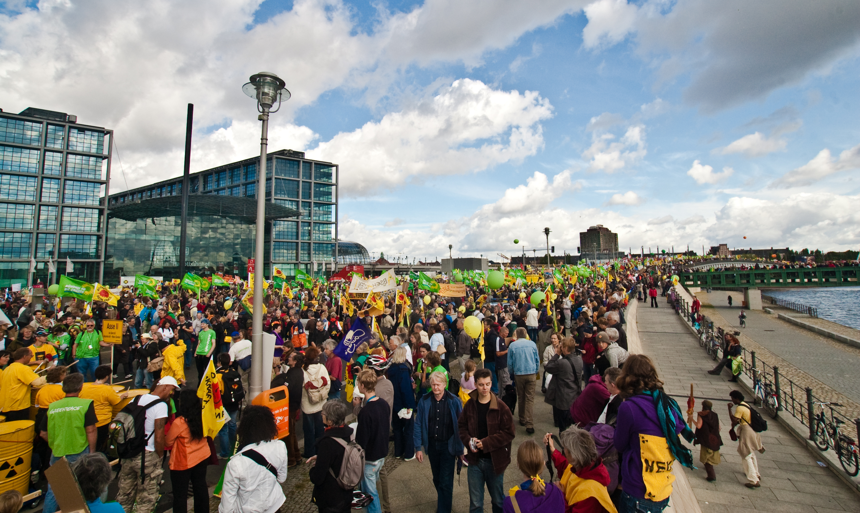 2009 unrechtmäßig von der Polizei gefilmt: Anti-Atom-Demo in Berlin - CC BY 2.0 via wikimedia/Lauri Myllyvirta