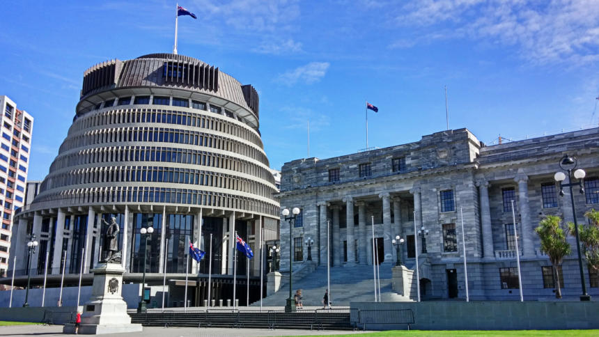 Das neuseeländische Parlament