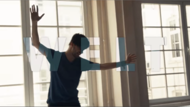 Screenshot aus dem Musikvideo zu "Menschen Leben Tanzen Welt"