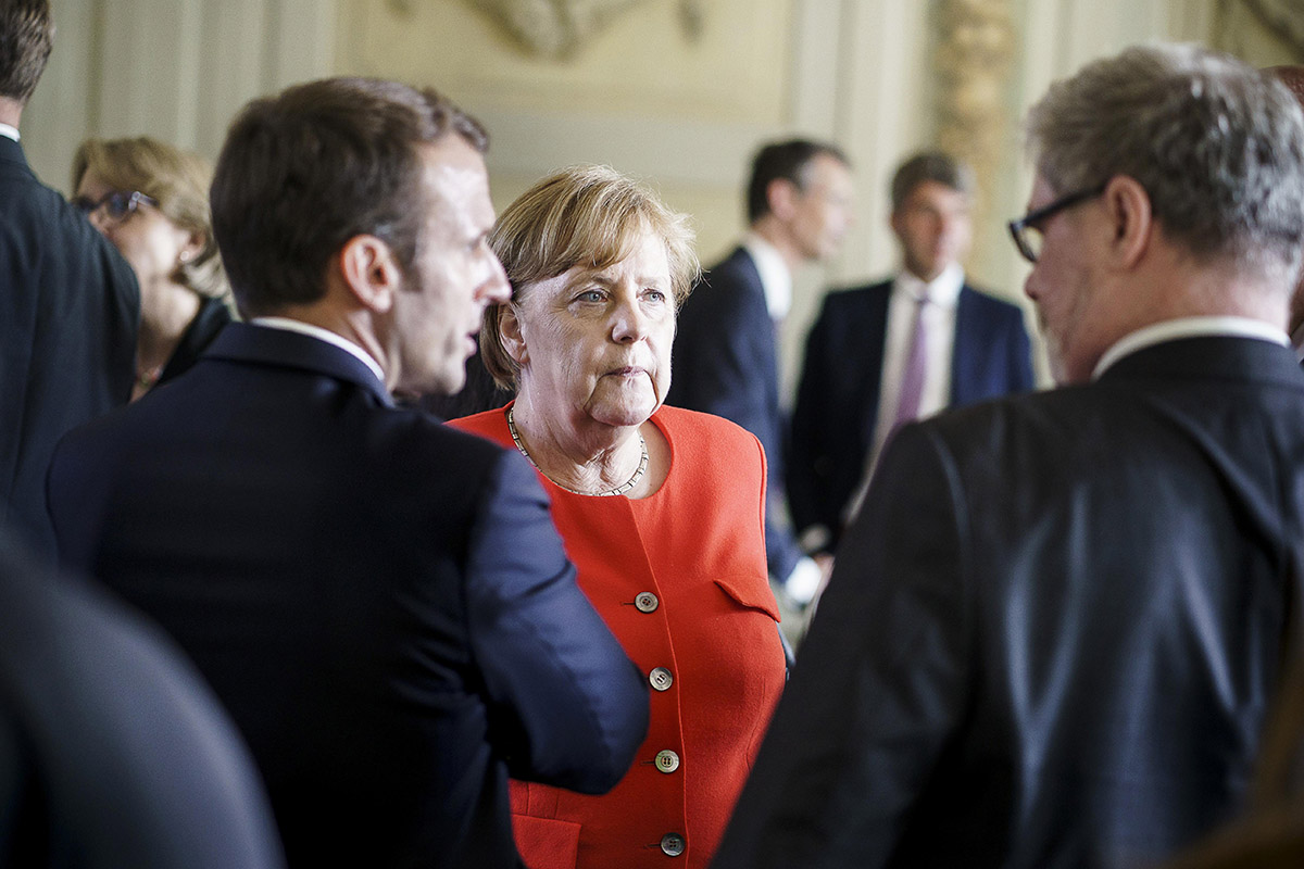 Angela Merkel und Emmanuel Macron