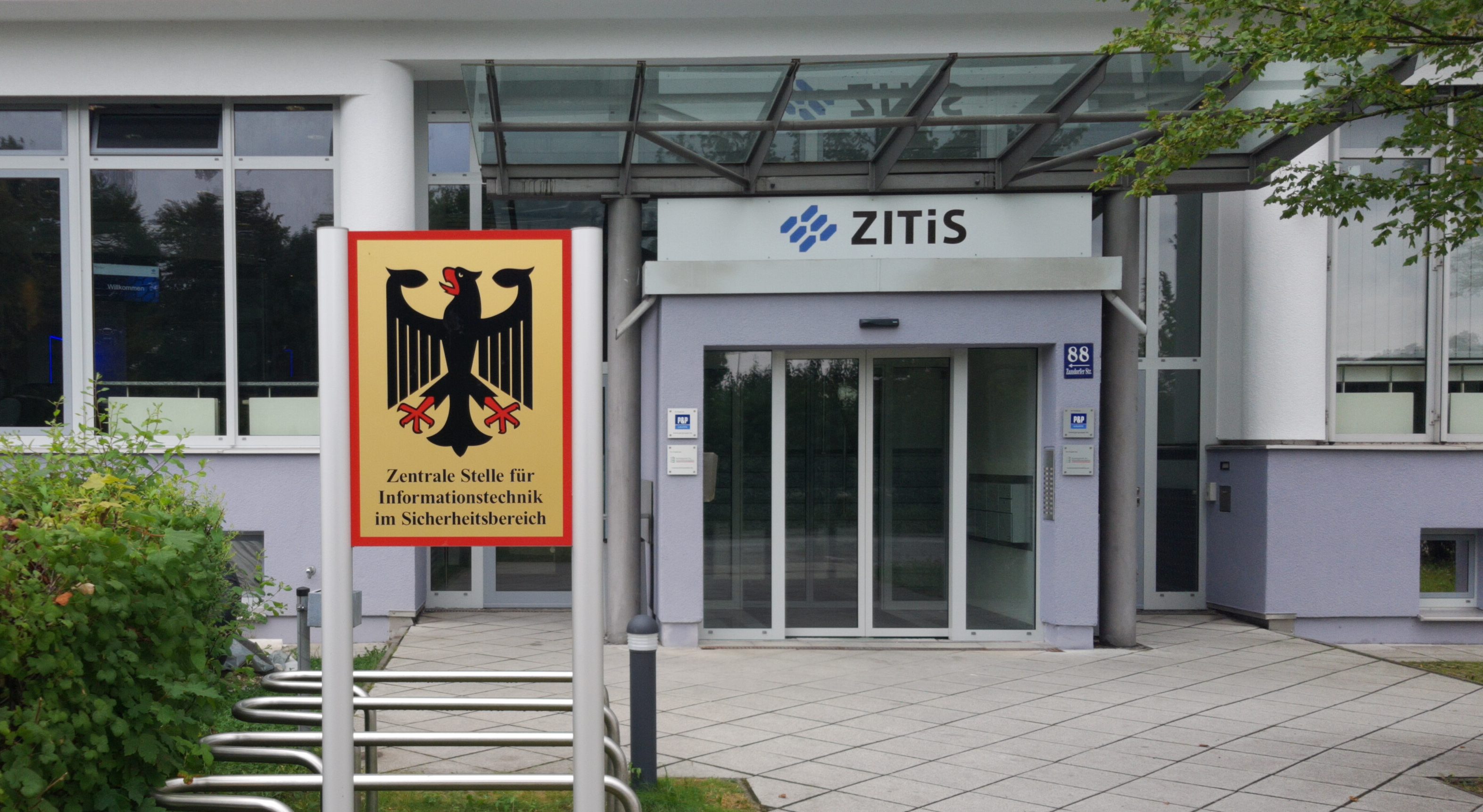 Sitz der ZITiS in München. – CC-BY 4.0 Andre Meiste