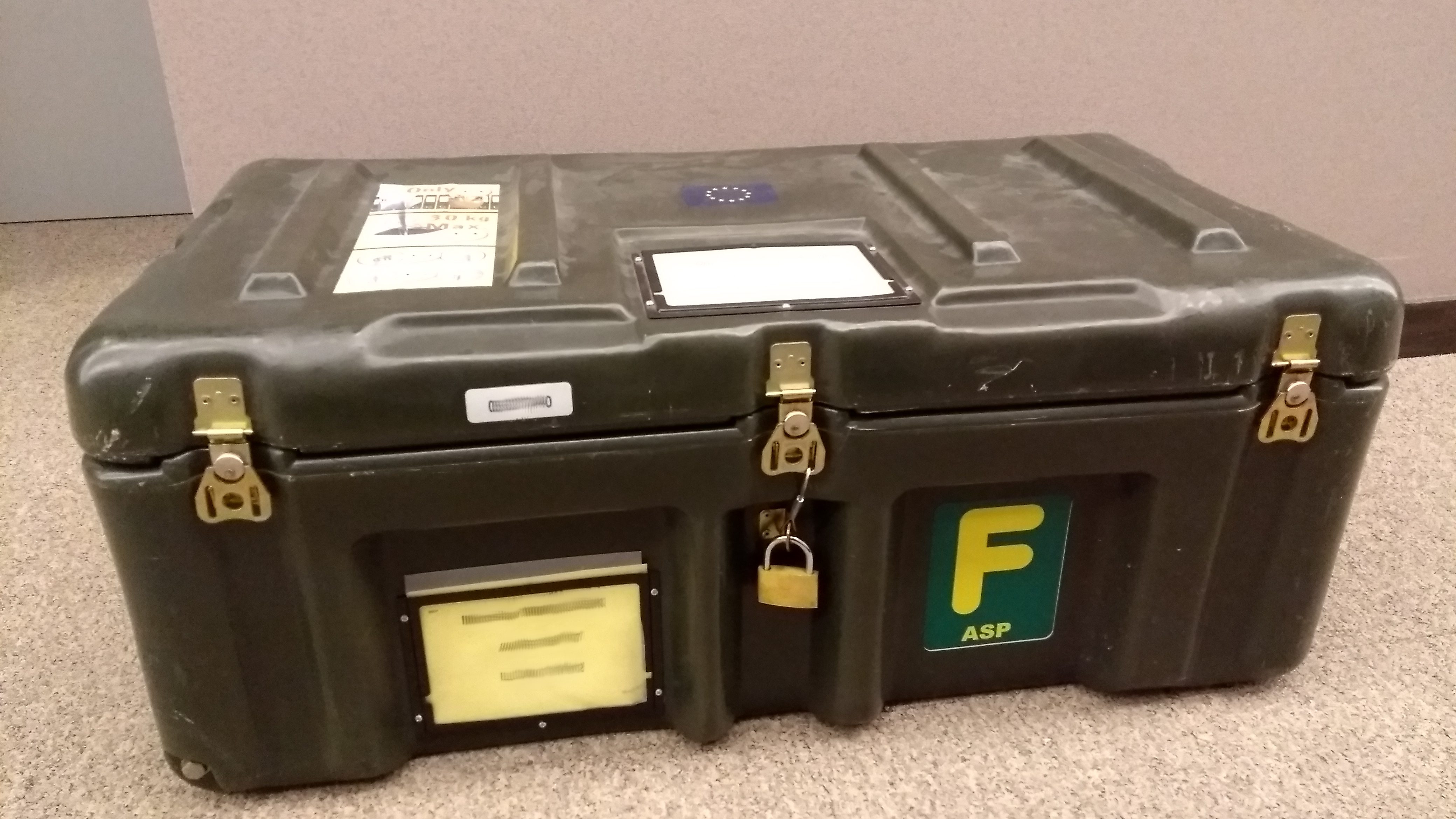 Straßburg Boxen EU-Parlament