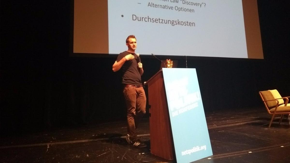 Datenschützer Max Schrems bei "Das ist Netzpolitik" 2018