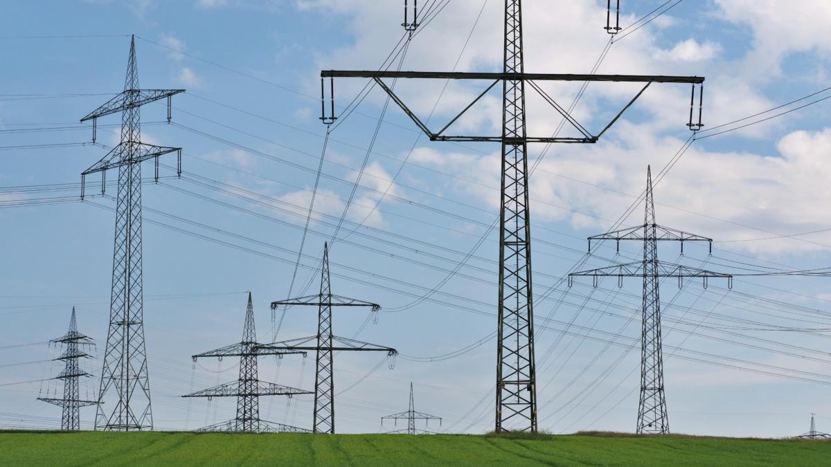Hochspannungsleitungen