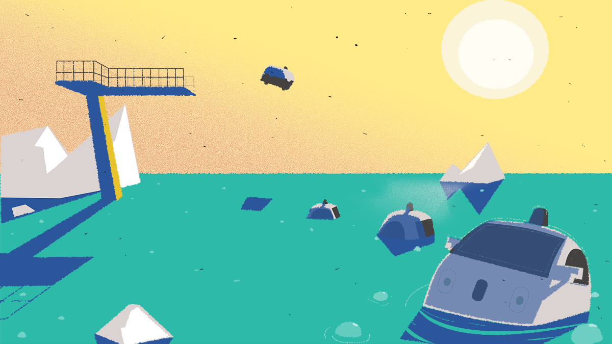 Autonomous cars are not a sink-or-swim option