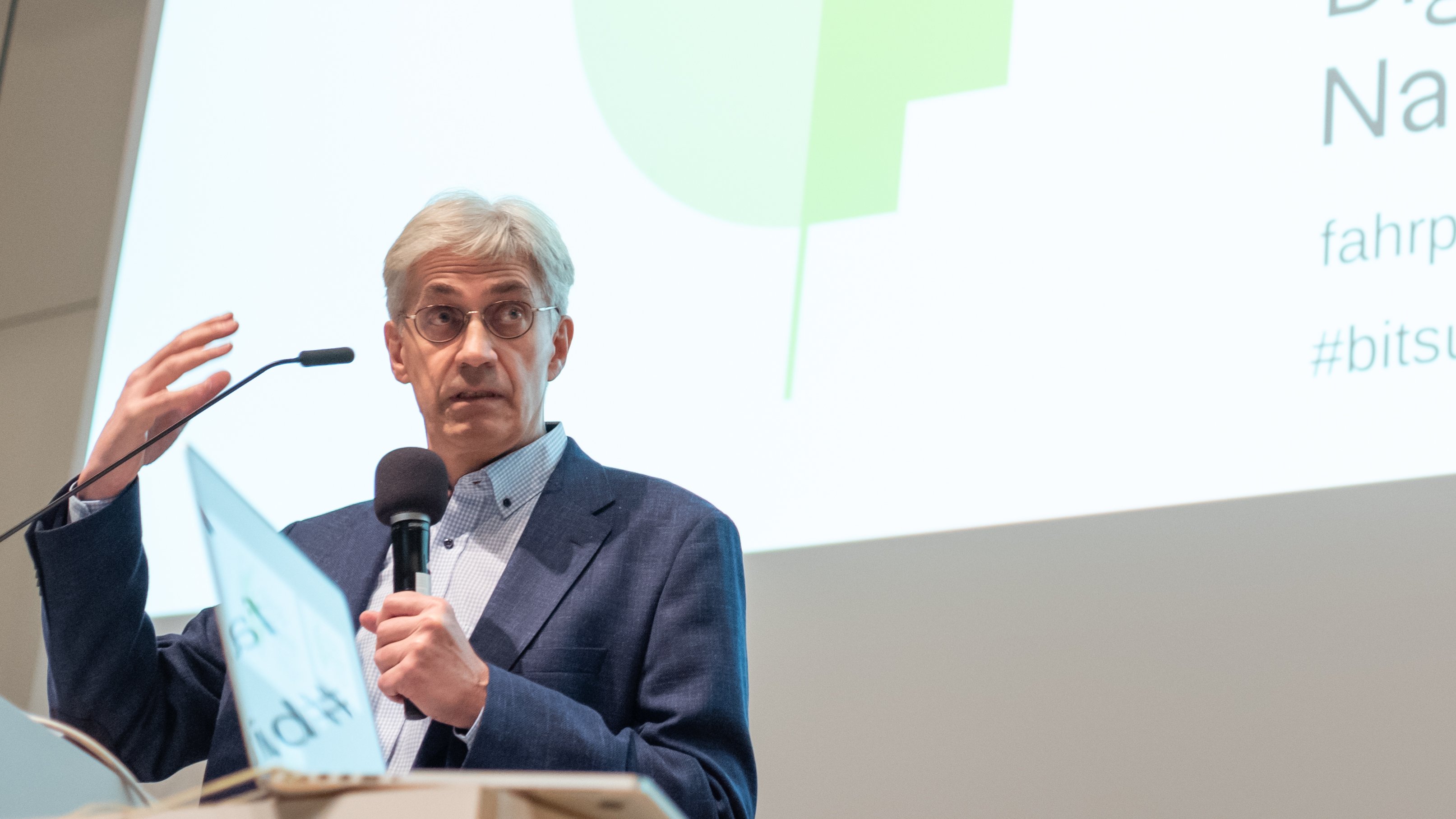 Lorenz Hilty auf der "Bits & Bäume"-Konferenz