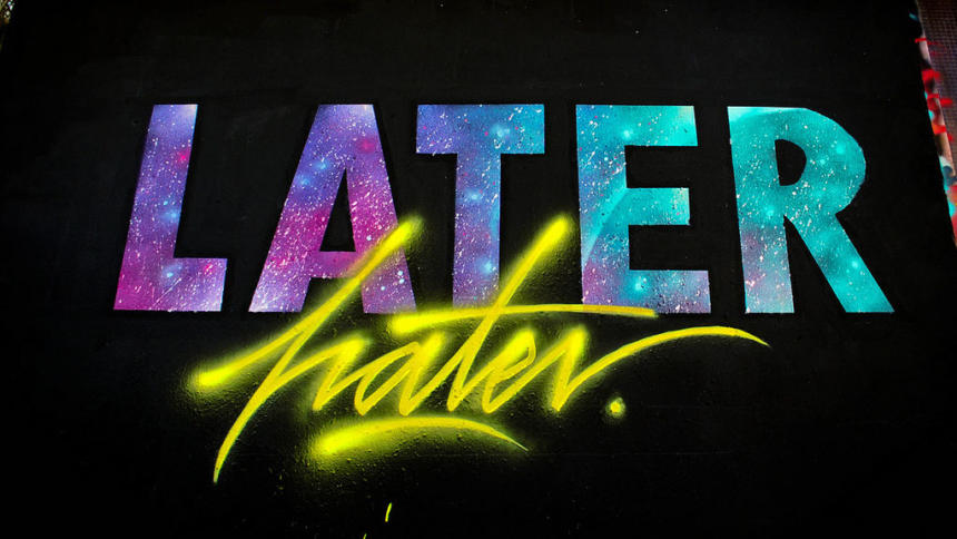 Later Hater Grafitti