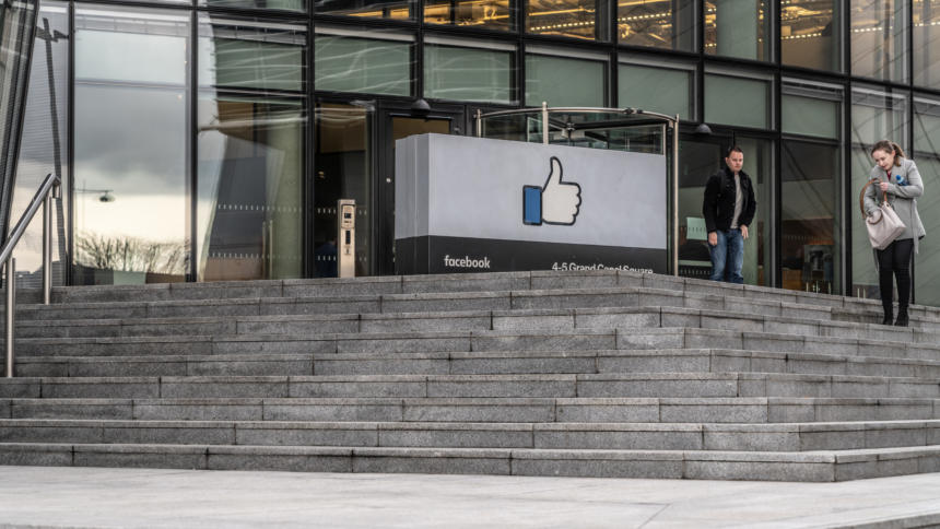Facebooks Europa-Zentrale in Dublin