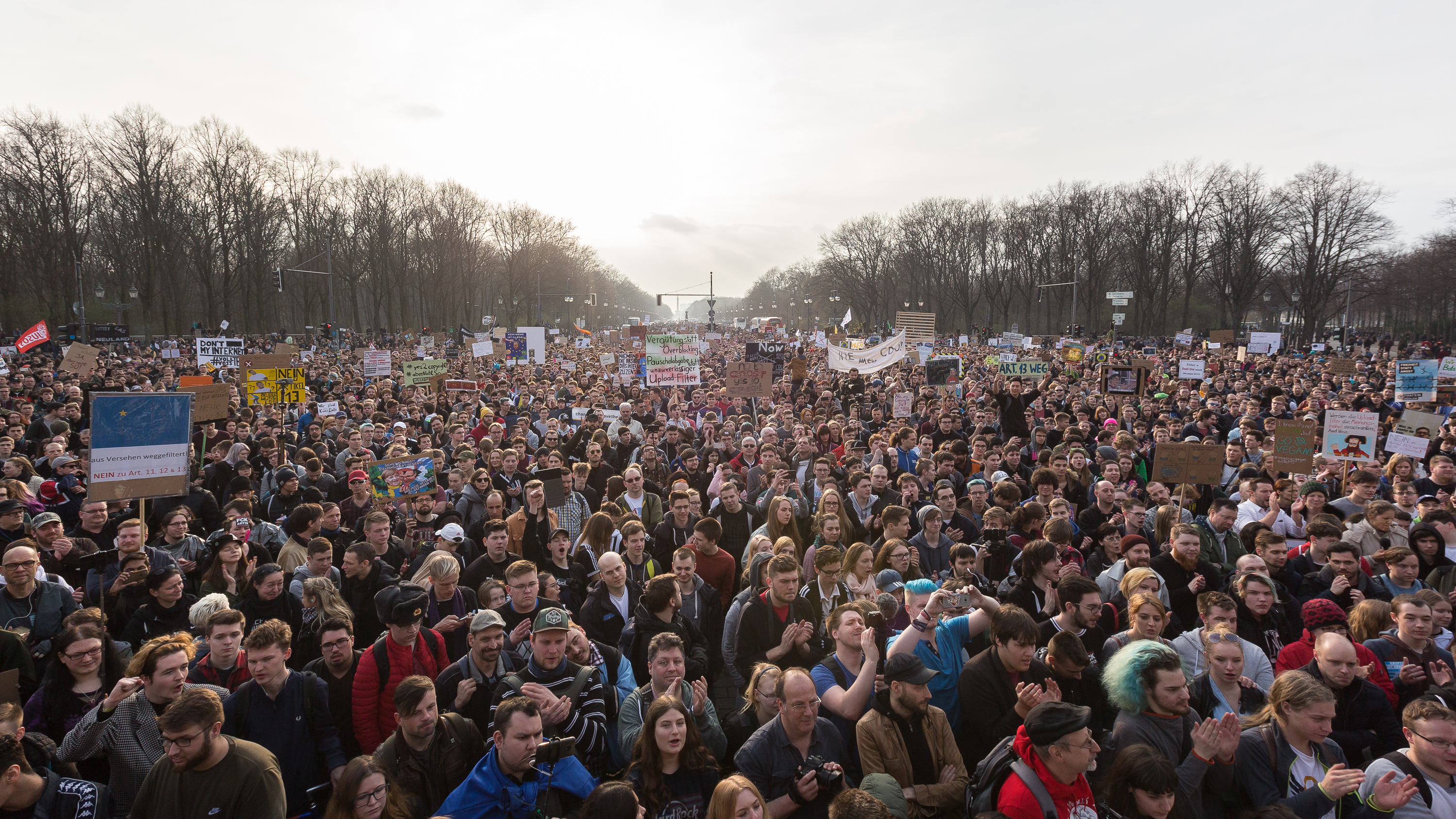 Demonstration in Berlin