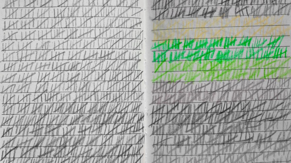 Kalender mit Strichliste