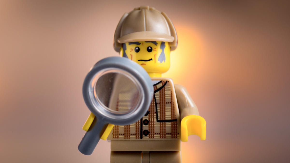 Genauer hinschauen, mit Lupe