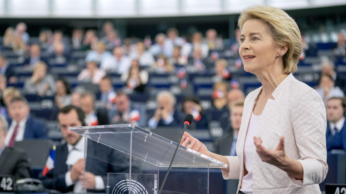 Von der Leyen im EU-Parlament