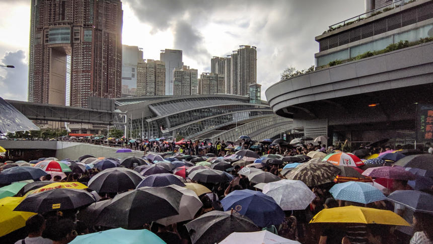 Hongkong Regenschirm-Proteste
