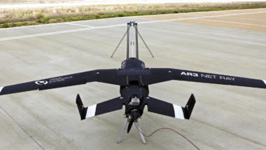 Die portugiesische Drohne "AR 3".