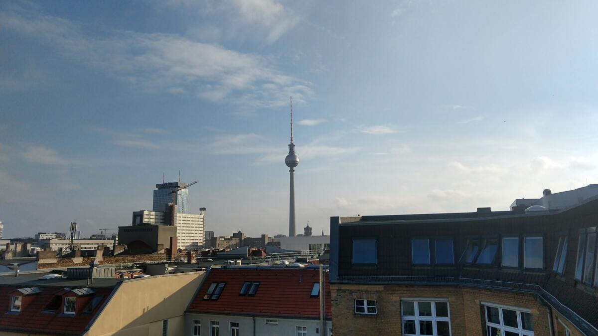 Blick auf den Fernsehturm