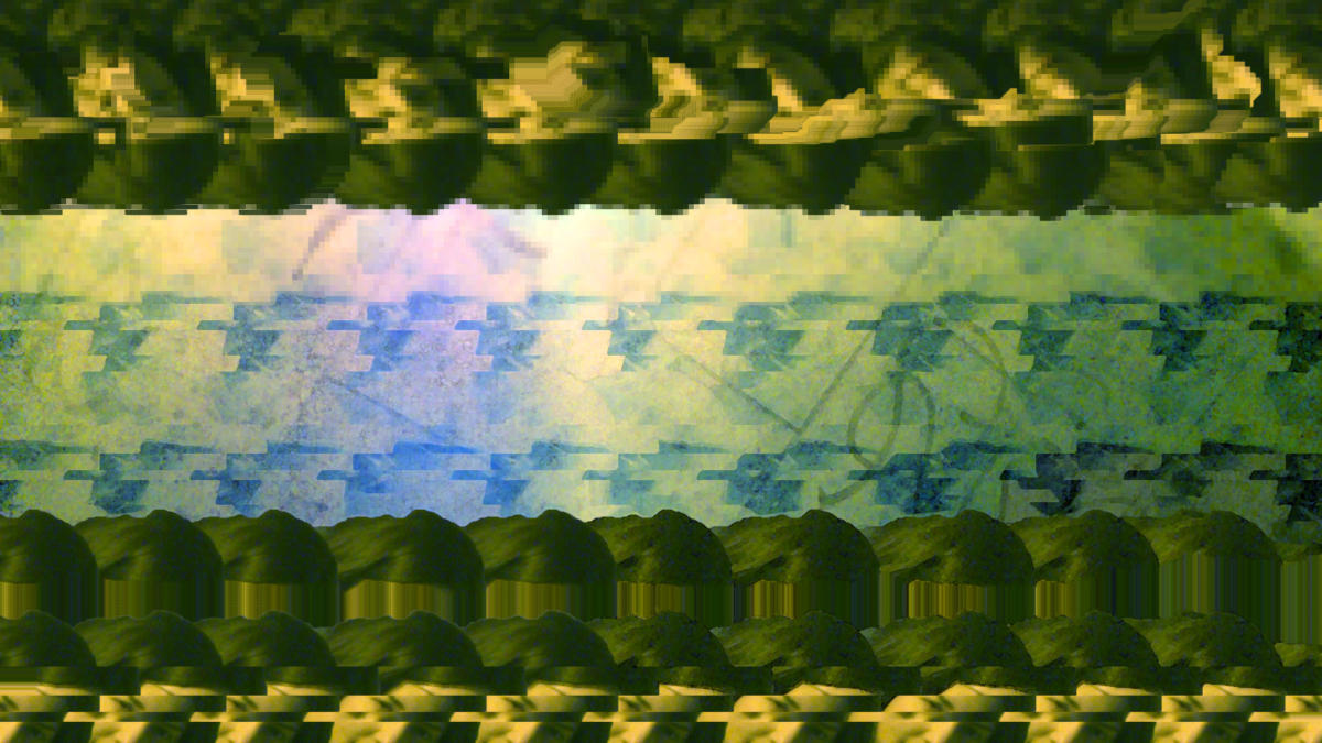 Verpixeltes Bild mit einem vage zu erkennenden Gesicht