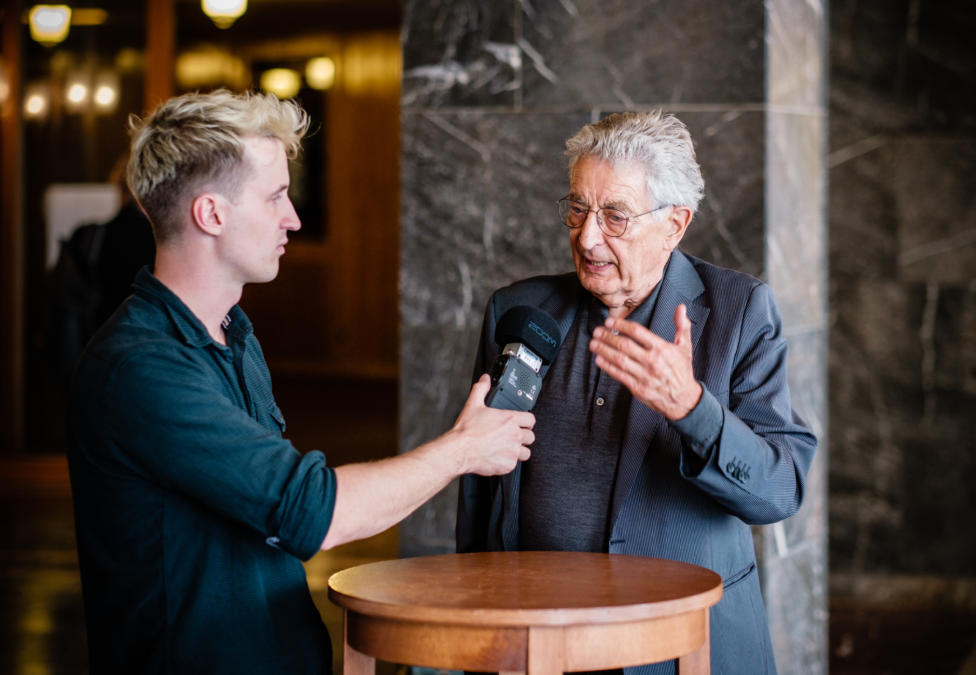 Ingo Dachwitz und Gerhart Baum