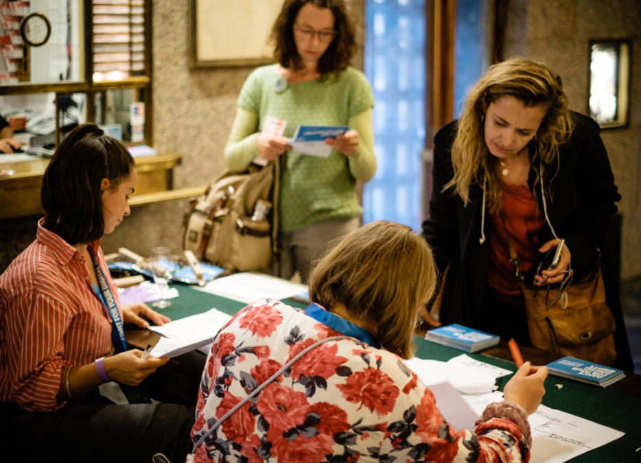 Einlass "Das ist Netzpolitik!"-Konferenz