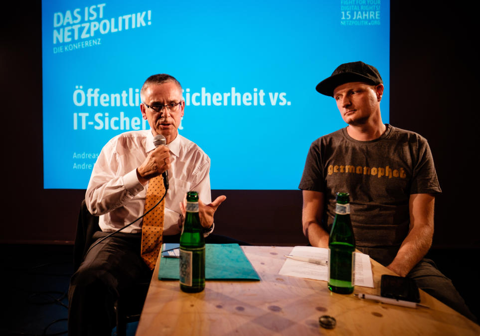 Andreas Könen und Andre Meister