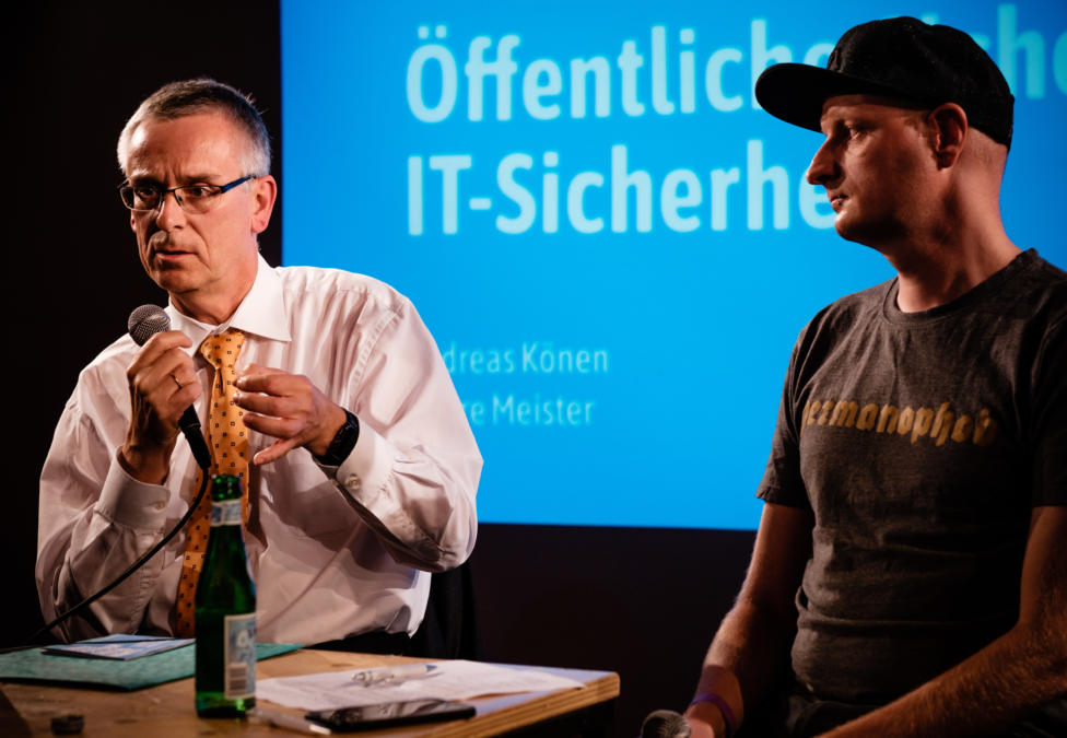 Andreas Könen und Andre Meister