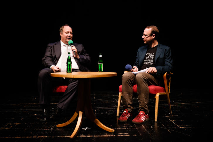 Helge Braun und Markus Beckedahl