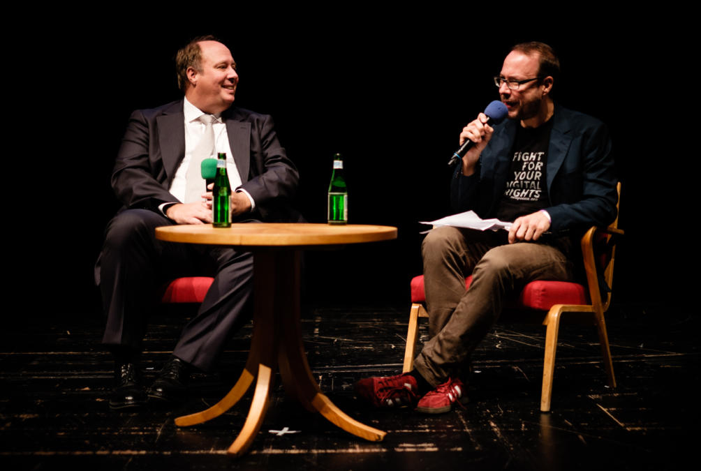 Helge Braun und Markus Beckedahl