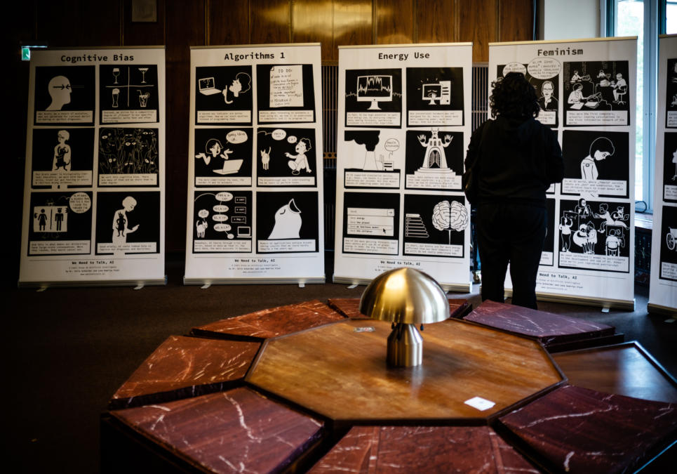 "We need to talk, AI!"-Ausstellung