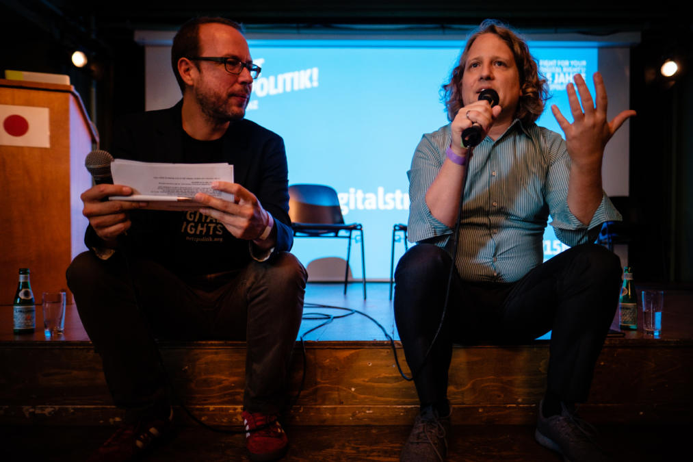 Markus Beckedahl und Christian Rickerts