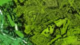 Luftbild mit Umweltdaten aus Großbritannien