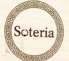 Das Emblem der Arbeitsgruppe "SOTERIA" ist mit Runen verziert.