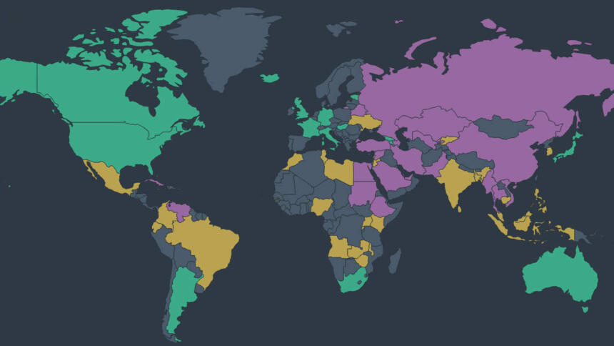 Weltkate der Internetfreiheit