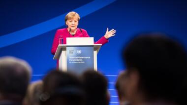 Angela Merkel auf dem IGF in Berlin