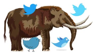 Mastodon mit Twitter-Vögeln
