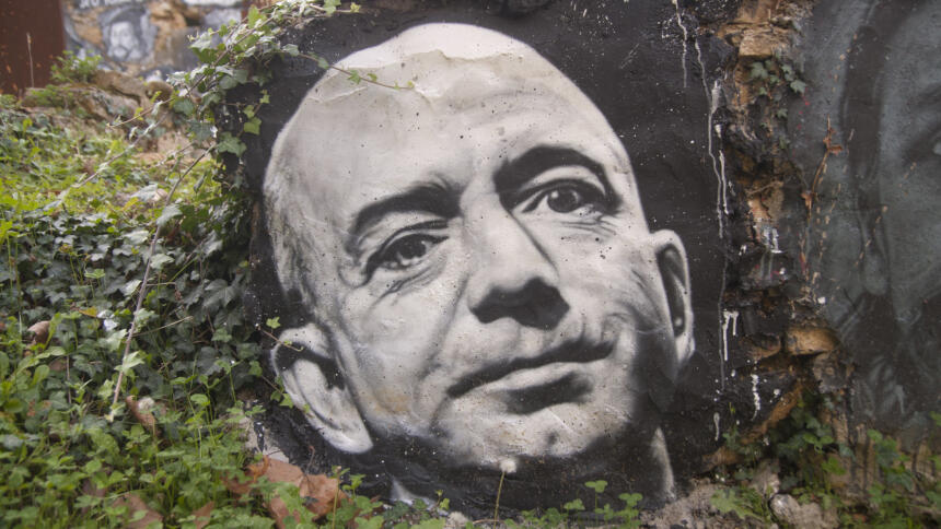 Bezos-Graffiti