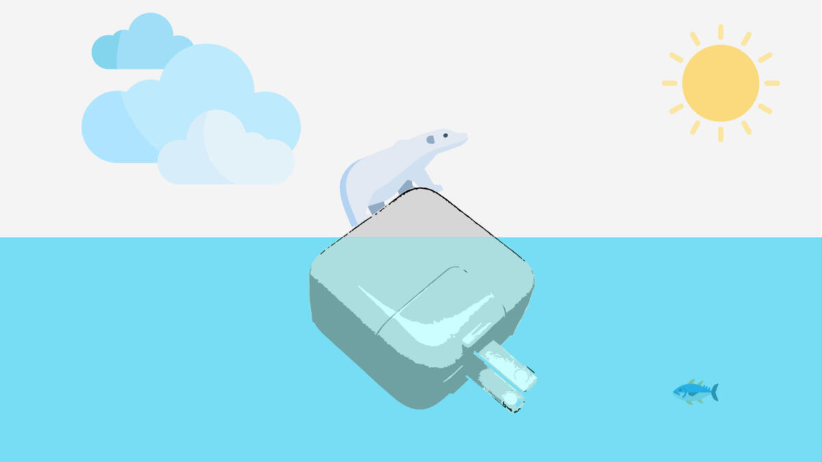 Die Spitze des Eisbären