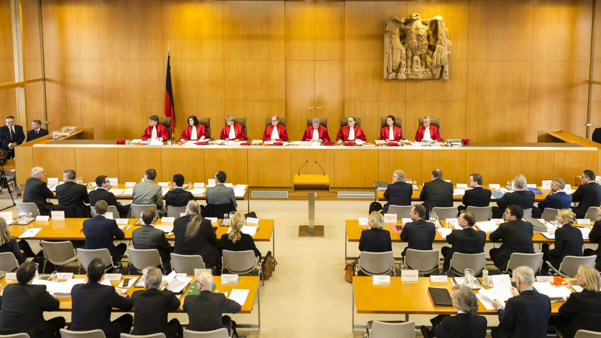 Der Erste Senat des Bundesverfassungsgerichts