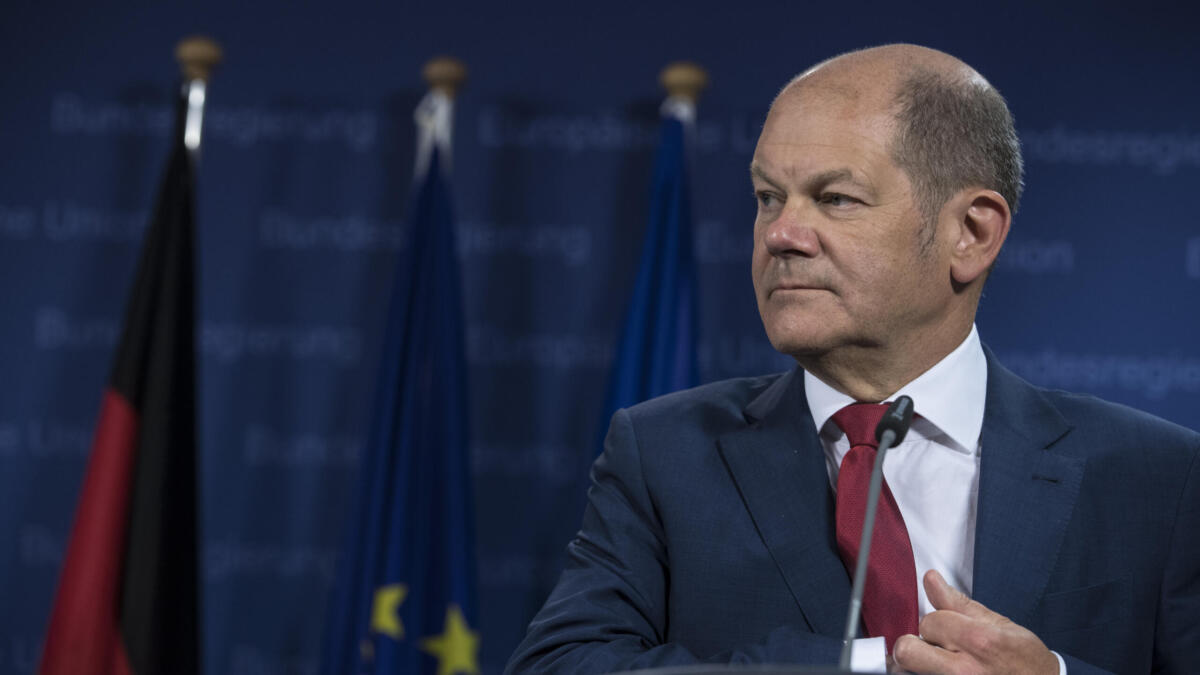 Finanzminister Olaf Scholz
